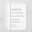 Search for simply elegant wedding invitations Minimal