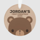Search for baby bear christmas tree decorations Cartoon