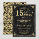 Search for 15 year anniversary invitations Vintage