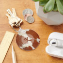 Search for cowhide key rings White