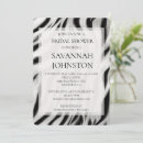 Search for animal bridal shower invitations Chic