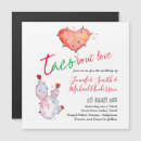 Search for taco wedding invitations Watercolor