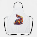 Search for funny bunny aprons Rabbit