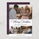 Search for purple and gold christmas cards Modern