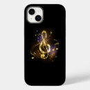 Search for music symbols iphone cases Black