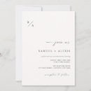 Search for professional wedding invitations Modern professional glam minimalist