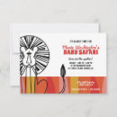 Search for circus baby shower invitations Modern