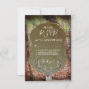 Search for hunting wedding rsvp cards Buck