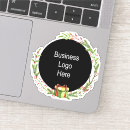 Search for company holiday stickers Logo