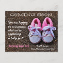 Search for baby girl pregnancy announcement cards We are expecting