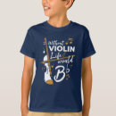 Search for violin kids tshirts Music