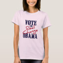 Search for change voting tshirts Obama
