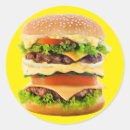 Search for big burger stickers Fast food