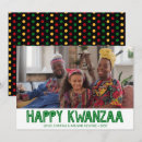 Search for kwanzaa cards Red black green