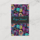 Search for beads business cards Floral