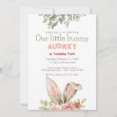 Search for some bunny is turning two invitations Rabbit