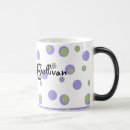 Search for purple dots mugs Green