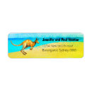 Search for kangaroo return address labels Australia