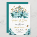 Search for save the date quinceanera invitations Mis quince anos