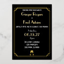 Search for old hollywood invitations Gold