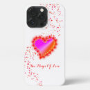 Search for love heart iphone cases Red