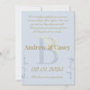 Search for monogram thank invitations Classic