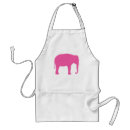 Search for pink elephant aprons Animals