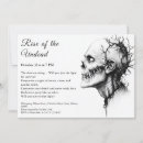Search for undead halloween invitations Zombie party
