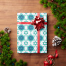 Search for star of david wrapping paper Blue