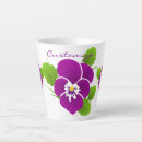 Search for pansy flower mugs Violet