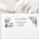 Search for black and white address stickers Boho