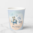 Search for teddy bear paper cups Aeroplane baby shower