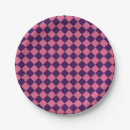 Search for purple gingham paper plates Chequerboard