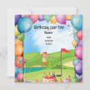 Search for kids golf invitations Golfer
