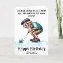 Search for funny card for golfer cards For him