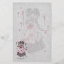 Search for gothic stationery paper Emo