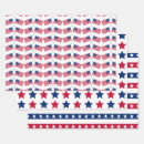 Search for red white and blue wrapping paper Stars and stripes