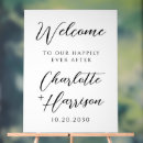 Search for happily ever after wedding signs Simple