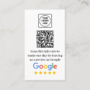 Search for google review business cards Small business marketing