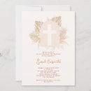 Search for pink christening invitations Boho