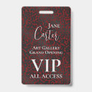 Search for vip id badges Elegant