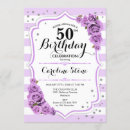 Search for white flowers birthday invitations Floral