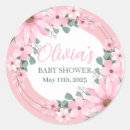 Search for baby girl pink stickers Girls baby shower