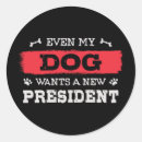 Search for dog stickers Election
