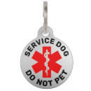 Search for service dog tags Red
