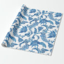 Search for chintz wrapping paper Blue