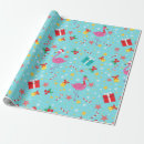 Search for christmas flamingo wrapping paper Beach