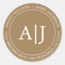 Search for gold monogram seals envelope seals Return address