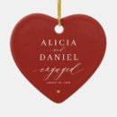 Search for red heart christmas tree decorations Minimalist