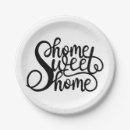 Search for home sweet home plates Party